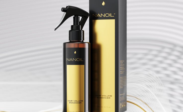 sprej pre väčší objem vlasov nanoil