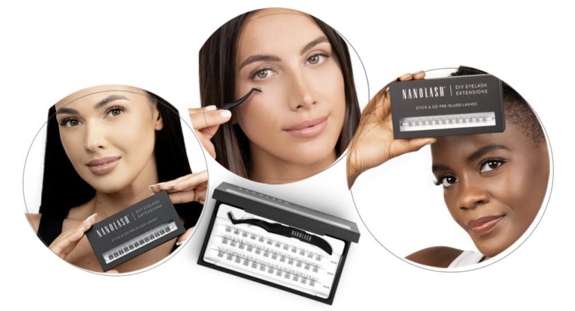 Predlepené riasy nanolash